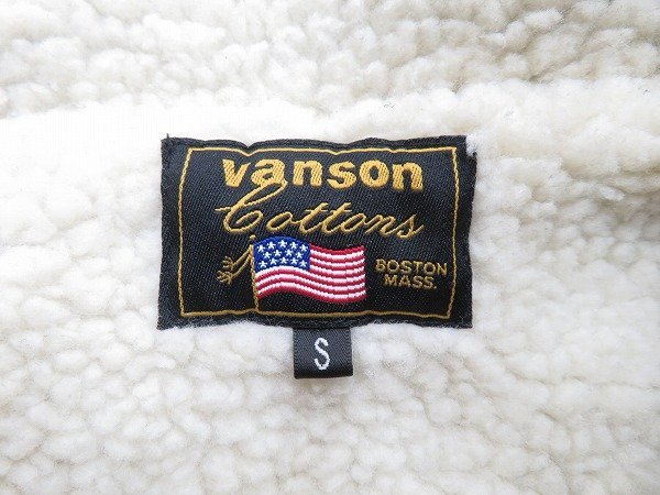 3J3533/VANSON コーデュロイランチジャケット バンソン_画像5