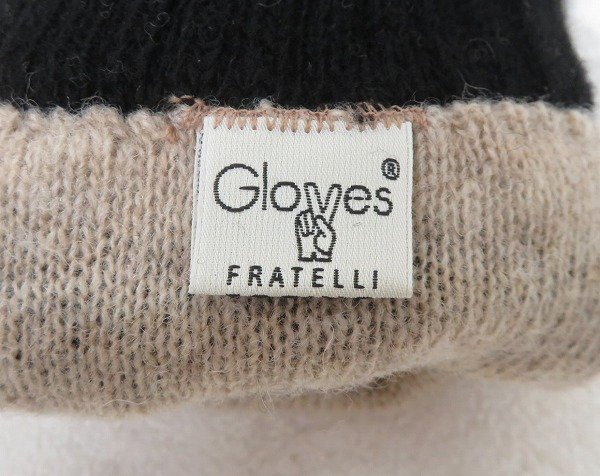 2A7109【クリックポスト対応】Gloves FRATELLI FORINO ラムレザーグローブ イタリア製 手袋_画像4