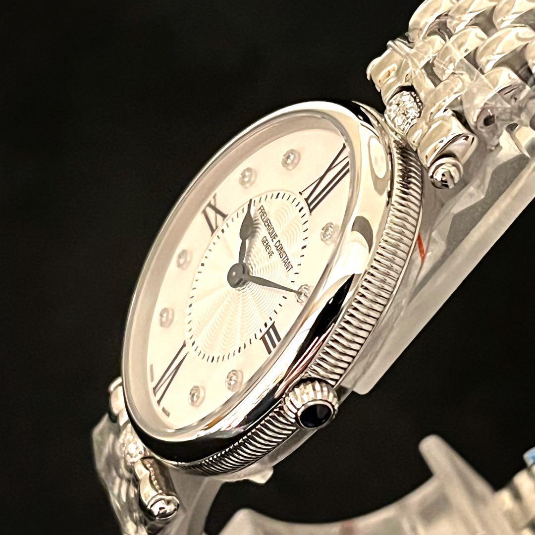 【Frederique Constant】展示品特価/レディース腕時計/女性用/プレゼントに/女性用/フレデリックコンスタント/ダイヤモンド/シルバー色_画像7