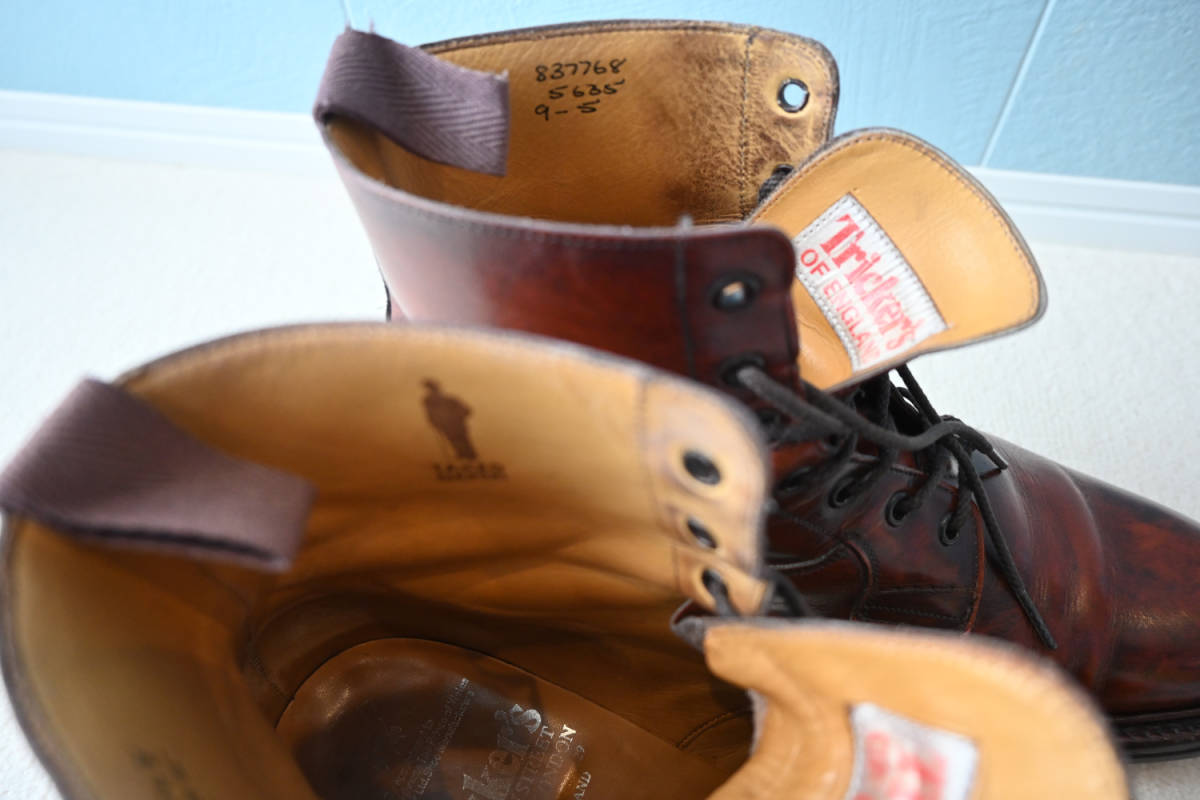 Tricker's トリッカーズ / プレーントゥブーツ / Burford バー Tricker's トリッカーズ / プレーントゥブーツ / Burford バー