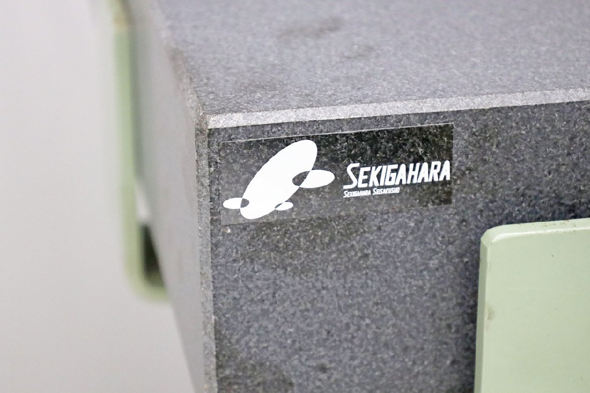 5107C24 未使用？ SEKIGAHARA 関ヶ原製作所 精密石定盤 ケガキ 寸法測定_画像9