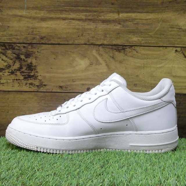 NIKE AIR FORCE 1 LOW ナイキ エアフォース1 ロー ホワイト/ホワイト 315122-111 27.5cm_画像2