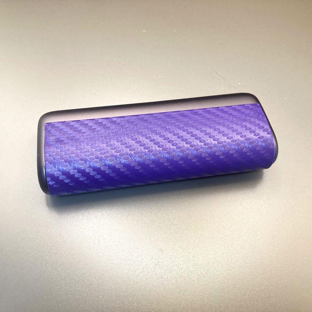 iqos イルマ プライム prime 用 カバー 蓋 ラップカバー 紫 パープル アイコスプライムケース アイコスイルマプライムカバー 高級感