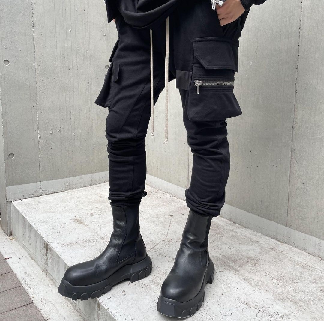 Rick Owens MEGA BOZO TRACTOR BEETLE ブーツ-