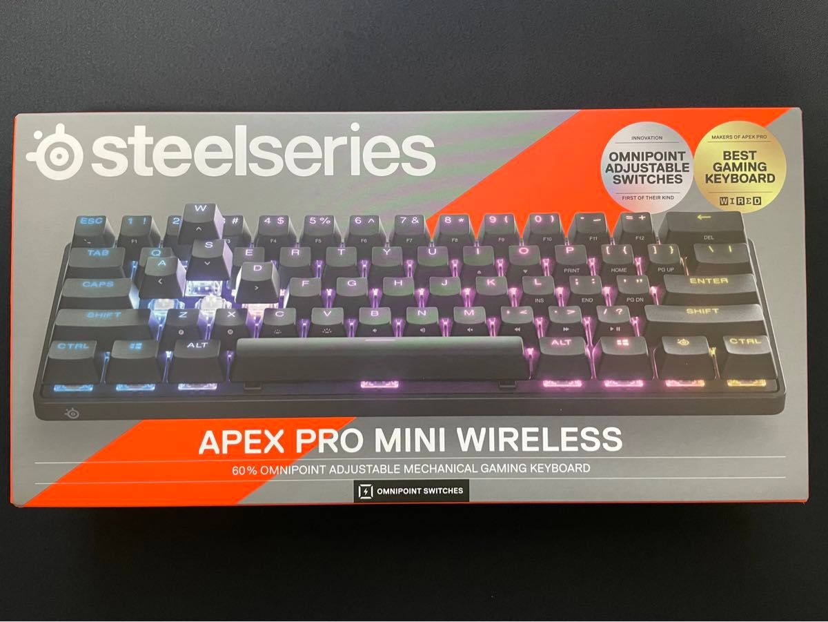 Apex Pro Mini Wireless 英語配列 ジャンク扱い(分解 ルブ Apex Pro Mini Wireless 英語配列 ジャンク扱い(分解 ルブ