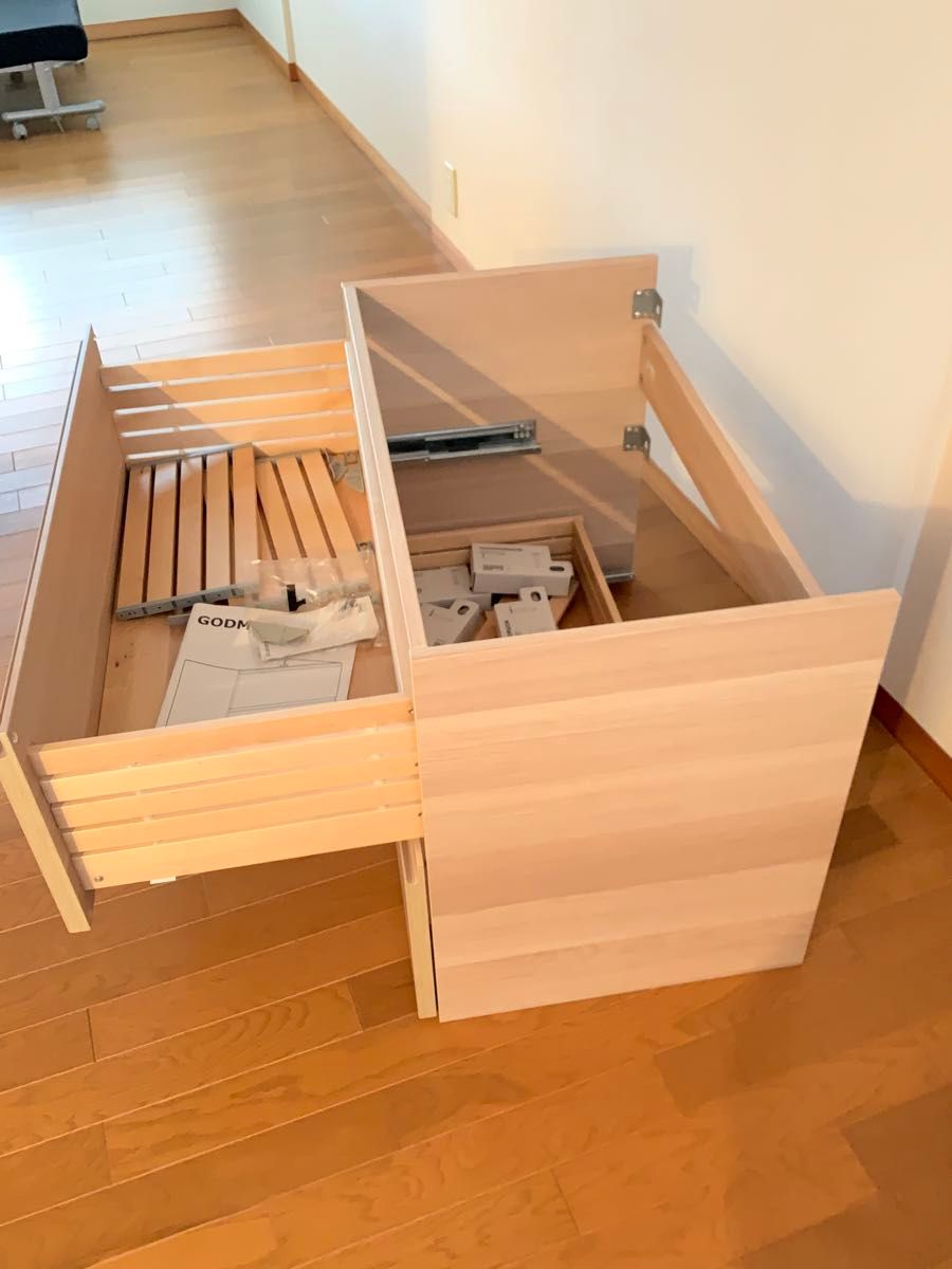 IKEA イケア GODMORGON グモロン 洗面キャビネット(引き出し×2 IKEA イケア GODMORGON グモロン 洗面キャビネット(引き出し×2