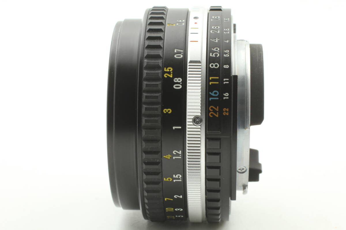 美品 ニコン Nikon LENS SERIES E 50mm F1.8 Ai-S 薄型 パンケーキ レンズ マニュアルフォーカス 単焦点 MFレンズ_画像5