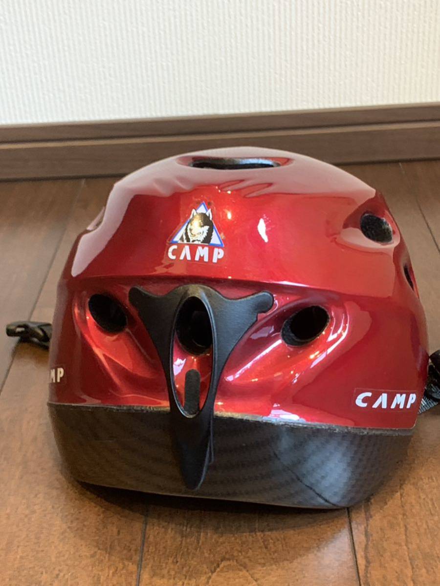 未使用CAMP 山スキー　クライミング　軽量ヘルメット　58〜62cm バックカントリー　テレマーク　山岳スキー競技　skimo DYNAFIT カンプ_画像3