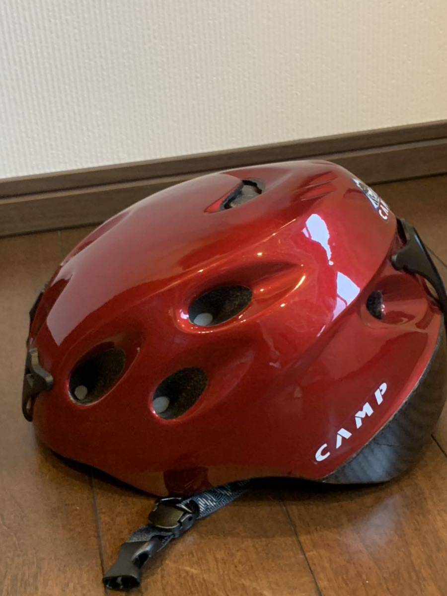 未使用CAMP 山スキー　クライミング　軽量ヘルメット　58〜62cm バックカントリー　テレマーク　山岳スキー競技　skimo DYNAFIT カンプ_画像4