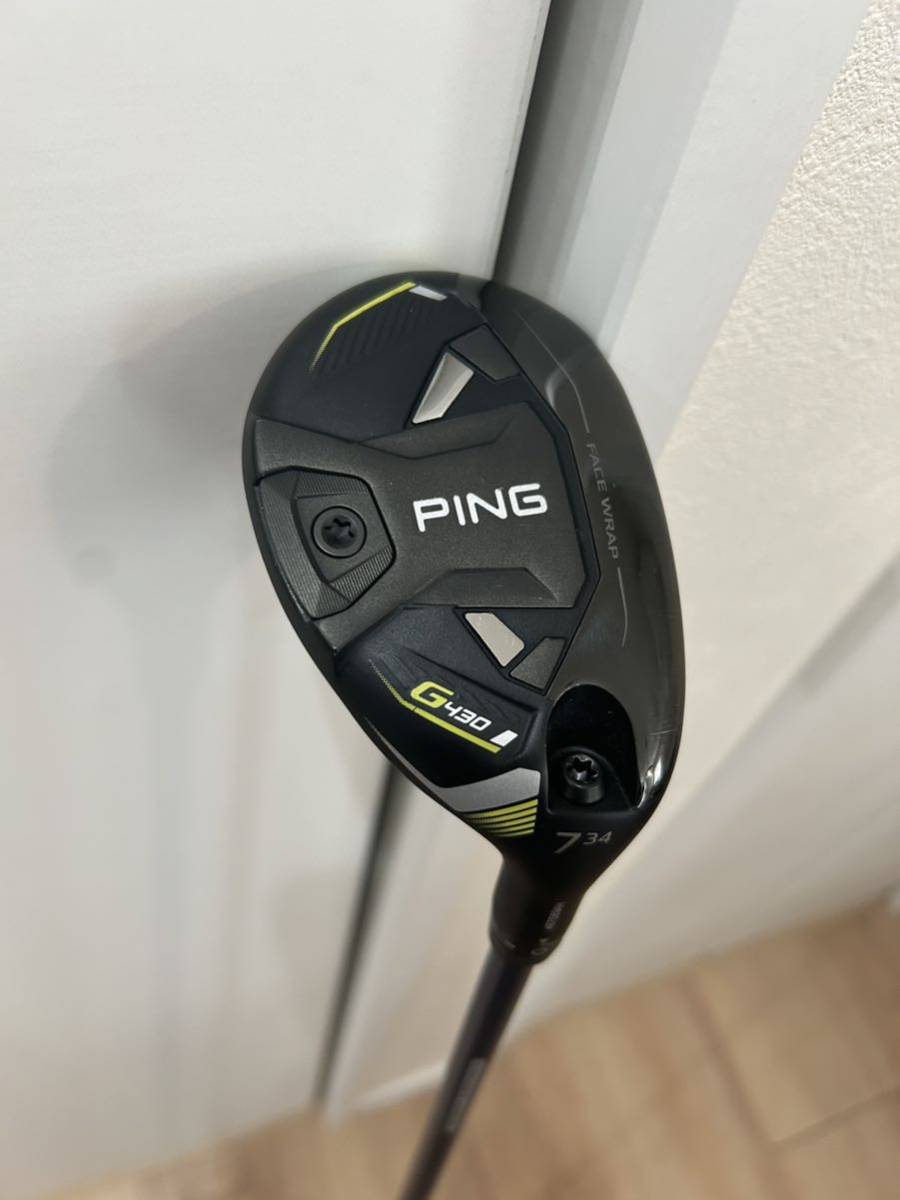 PING ピン G430 34° 7u TOUR AD 75S 中古即決_画像1