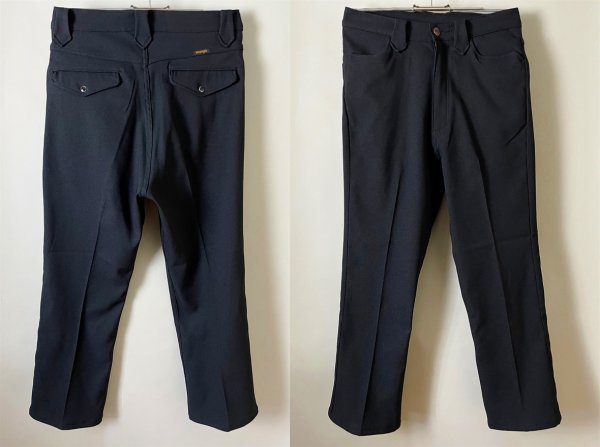 ★【美品】レア WRANGLER × monkey time ラングラー × モンキータイム ランチャーパンツ WS0094 ブーツカット S (Ｗ30程度) ブラック_画像2