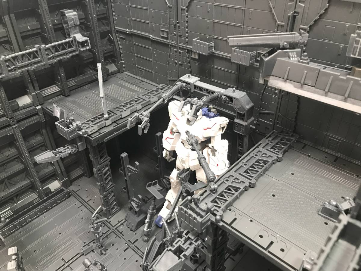 ガンダム ジオラマベース 格納庫 拡張パーツ LEDライト デカール ガンダム ジオラマベース 格納庫 拡張パーツ LEDライト デカール