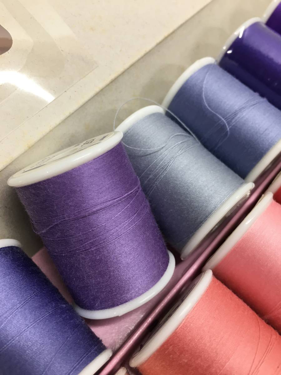 【ミシン糸】 JUKI ジューキ country palette カントリーパレット ミシン 刺繍糸 裁縫 カラフル糸_画像8