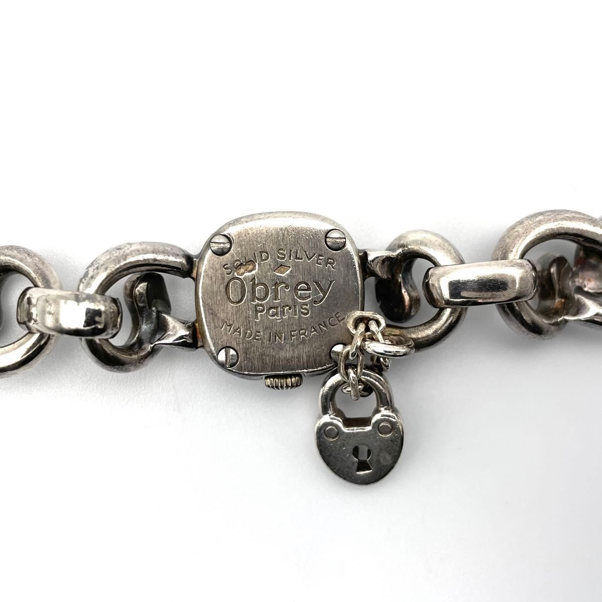 美品・希少・稼働品】オブレイ Obrey ソリッドシルバー 美品・希少・稼働品】オブレイ Obrey ソリッドシルバー