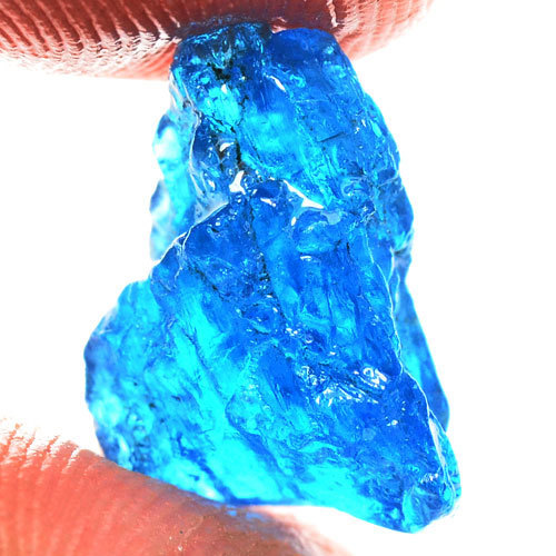 7.25 carat! Africa production natural non heating apatite loose raw ore 