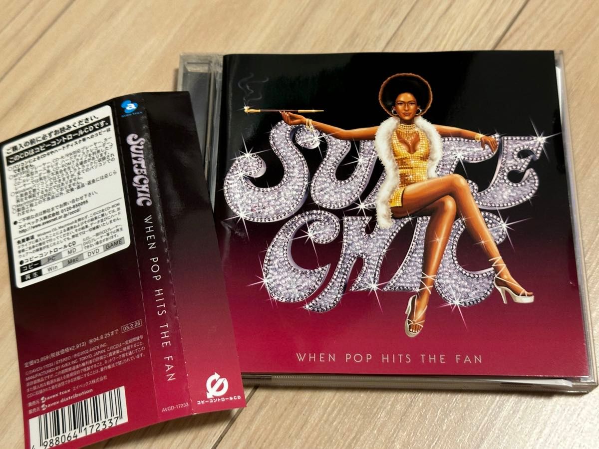 SUITE CHIC CD 「WHEN POP HITS THE FAN」　安室奈美恵