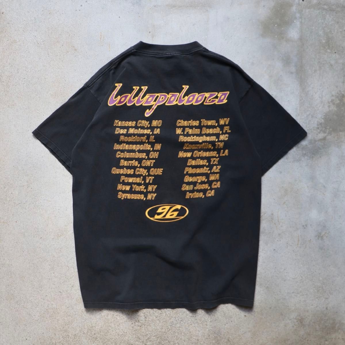 ヴィンテージ 90s 1996 Lollapalooza ロラパルーザ Tシャツ ヴィンテージ 90s 1996 Lollapalooza ロラパルーザ Tシャツ