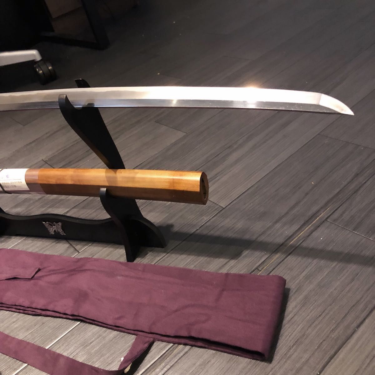 日本刀 脇差 刃渡59 2cm 無銘 真剣 打刀 白鞘 登録証付き 太刀 日本刀 脇差 刃渡59 2cm 無銘 真剣 打刀 白鞘 登録証付き 太刀