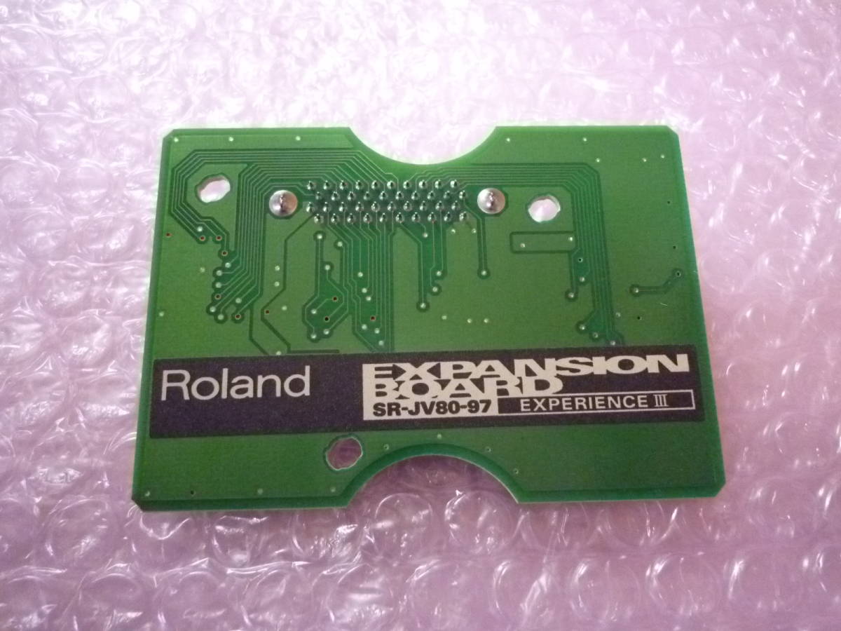 Roland/ Roland SR-JV80-97 EXPERIENCE Ⅲ sound source board expansion board 240110