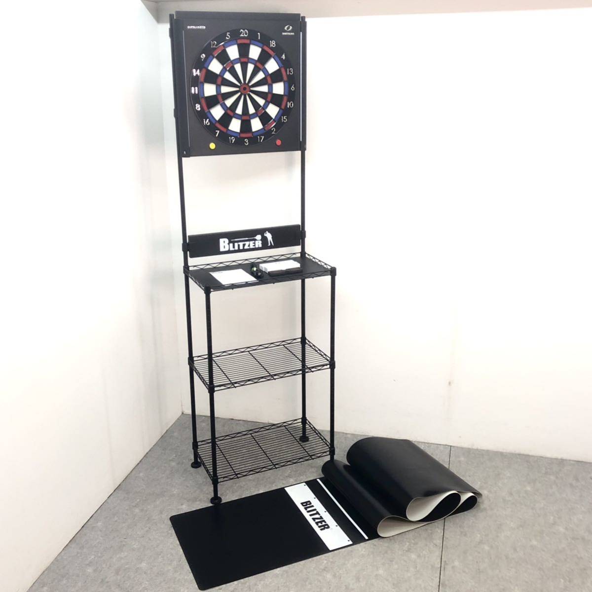 □ DARTSLIVE-200S ダーツライブ200S ダーツボード スタンド マット セット 家庭用ダーツ おうちダーツ スマホ連動 動作確認済み□24012501_画像1