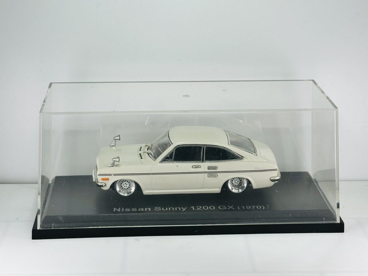 国産名車コレクション1/43(改) ニッサン サニー 1200GX アルミ深リム_画像8