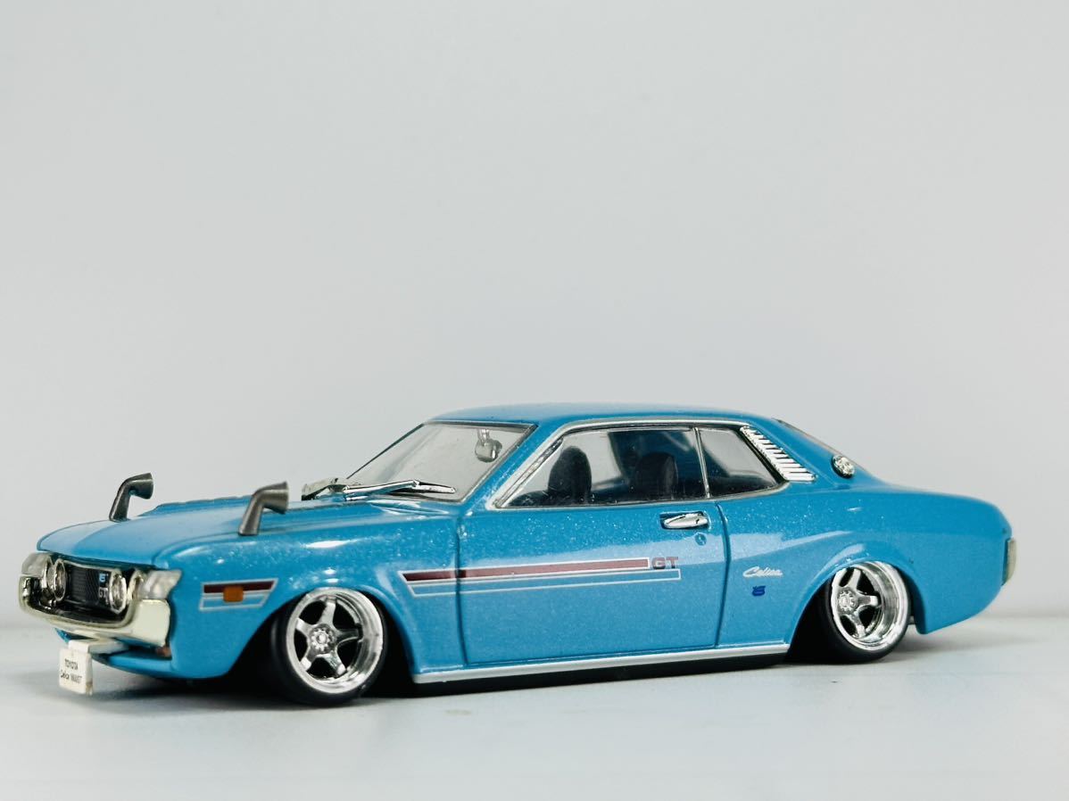 1/43 セリカ改 1600GT ダルマセリカ ワタナベ アルミ製 深リム 1/43 セリカ改 1600GT ダルマセリカ ワタナベ アルミ製 深リム 1