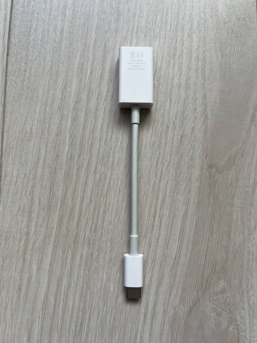 [ быстрое решение ] Apple USB-C USB изменение адаптер MJ1M2AM/A оригинальный товар рабочее состояние подтверждено 