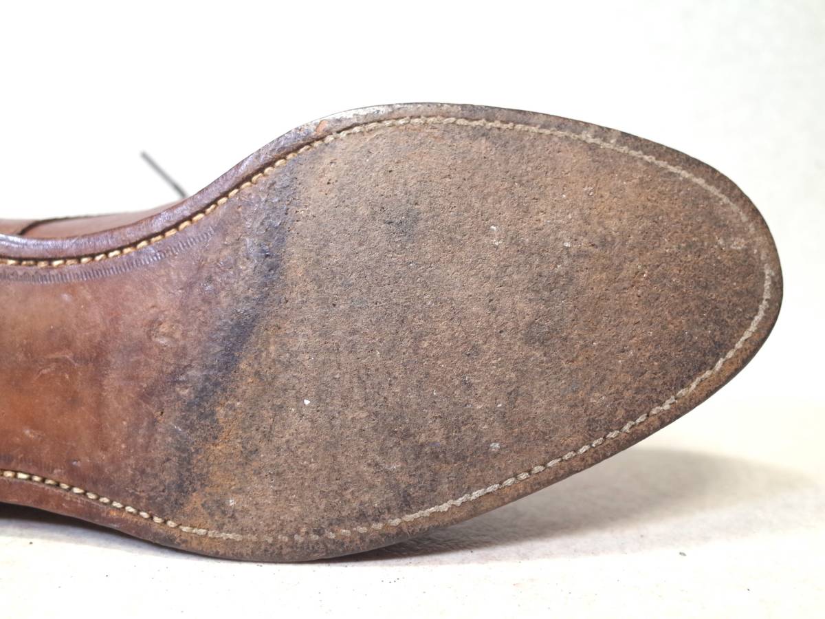 [ бесплатная доставка ]3937#CROSS FORD ENGLAND×Ladage & Oelke# Британия /moktu/ Goodyear бордюр / рукоделие обувь /27.5cm#