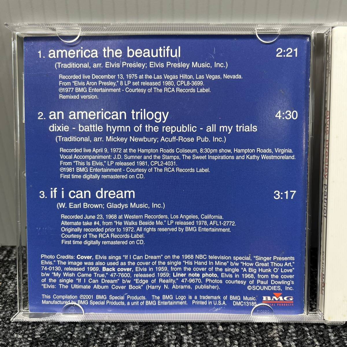 2CD ボックスセット1枚未開封 エルヴィス・プレスリー Elvis Presley / Patriot SCD-4145_画像7