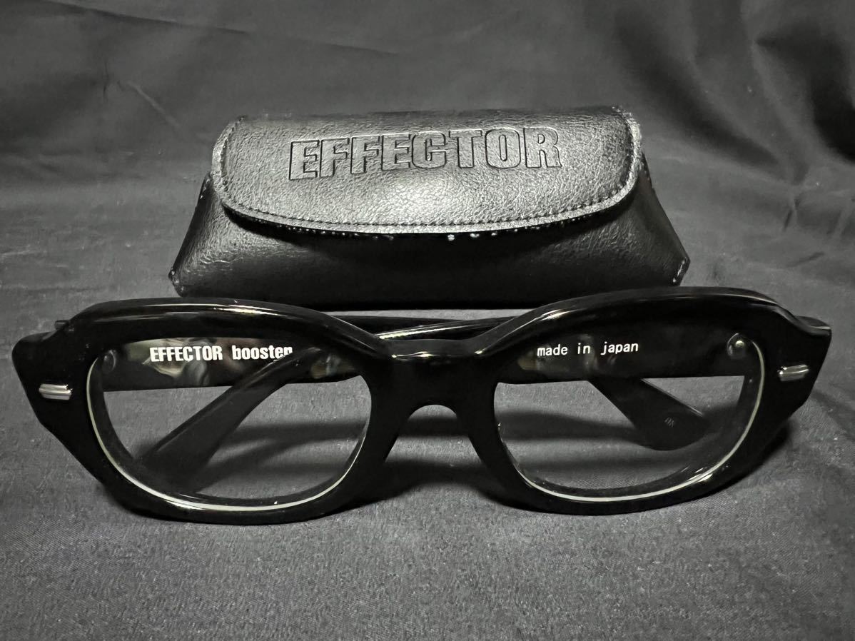 送料無料　美品　EFFECTOR booster エフェクター　ブースター　メガネ 眼鏡