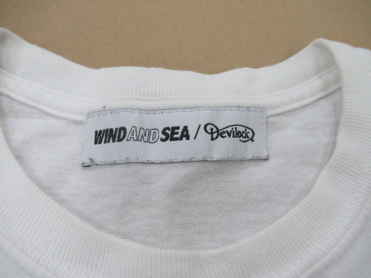 WIND AND SEA×DevilockコラボTシャツ/ウィンダンシーキムタク_画像5