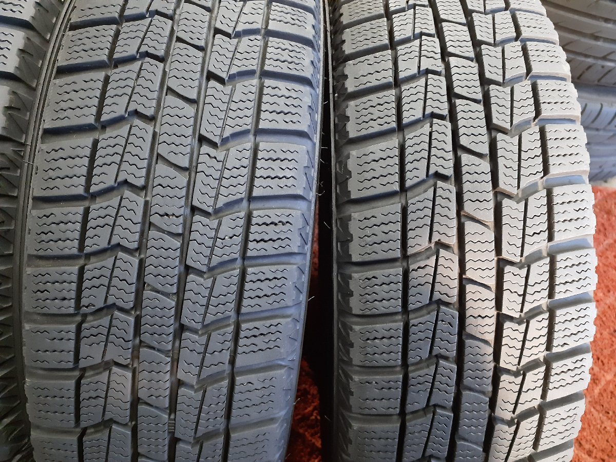 パF4746■155/65R13 73Q　4本価格　North Trek N3i　送料無料 冬 ’19年 8.5分山 アルト ラパン ミラ イース ムーヴ ライフ EK オッティ_画像3