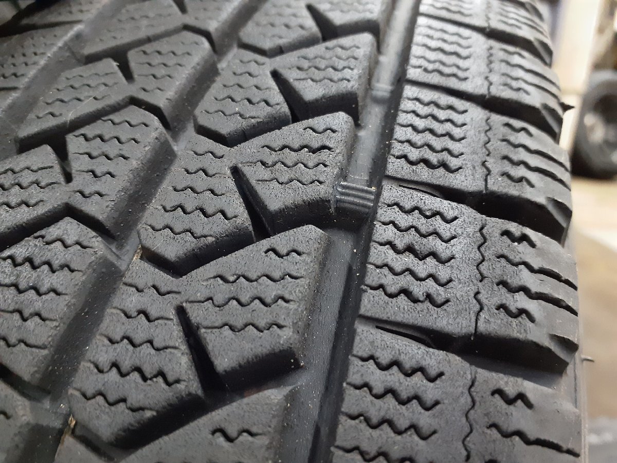 パF4768■165R13 LT 8PR　4本価格　BRIDGESTONE BLIZZAK VL1　スチールホイール　送料無料 冬 ’20年 8分山 13×5J +52 5穴 PCD114.3_画像9