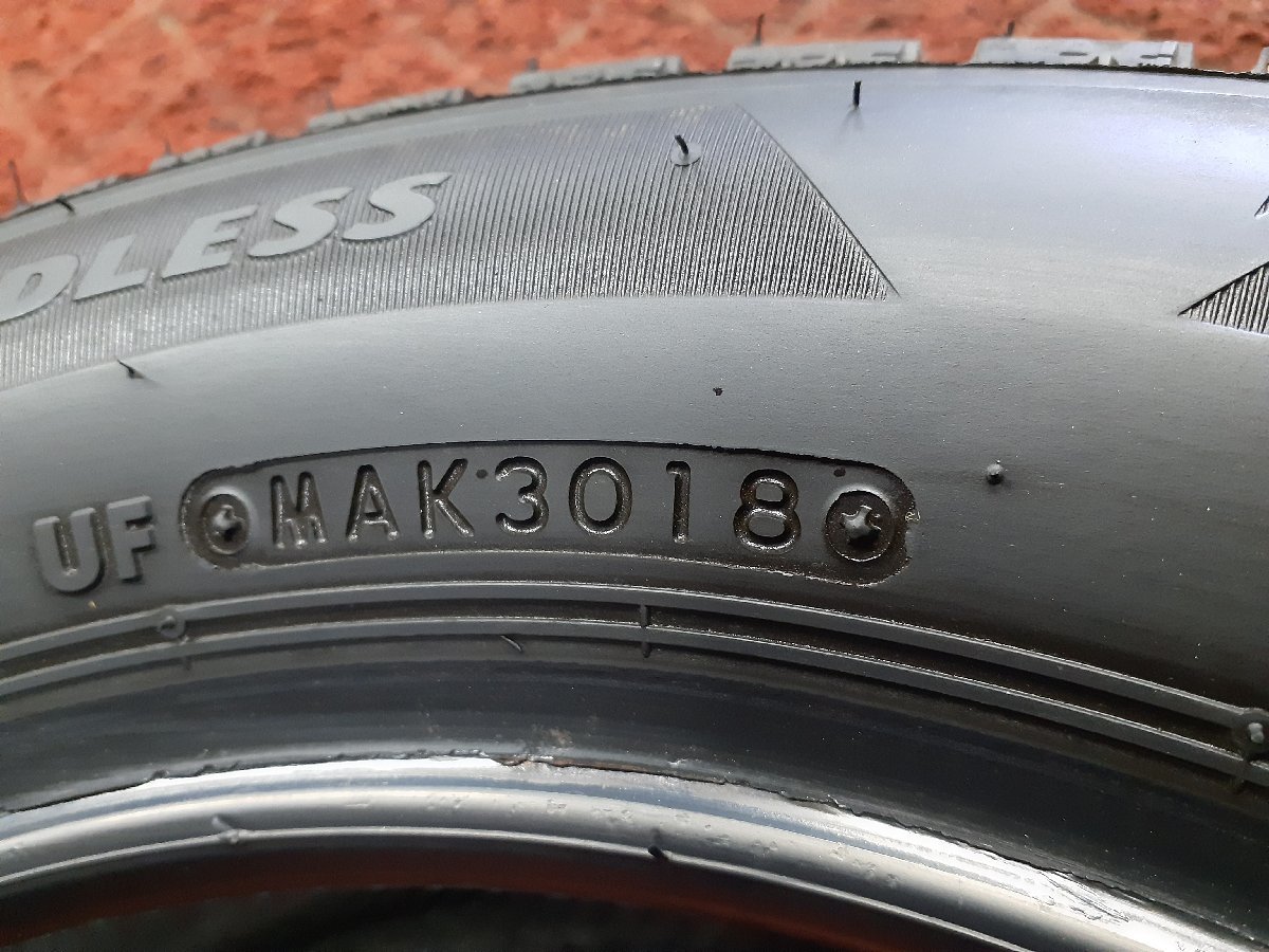 PF4806①■155/65R13 73Q　1本のみ　BRIDGESTONE BLIZZAK VRX2　送料無料 冬 ’18年 9分山 アルト ラパン ミラ ムーヴ ライフ EK モコ_画像9