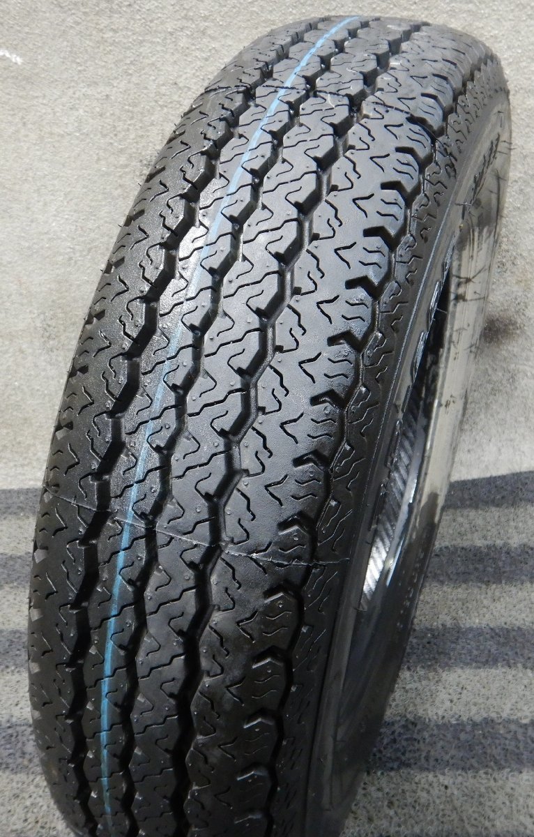 1本のみ★PT8629①■145R12 6PR BRIDGESTONE RD-605★条件付送料無料★10分山 ほぼ未使用 スペア_画像1