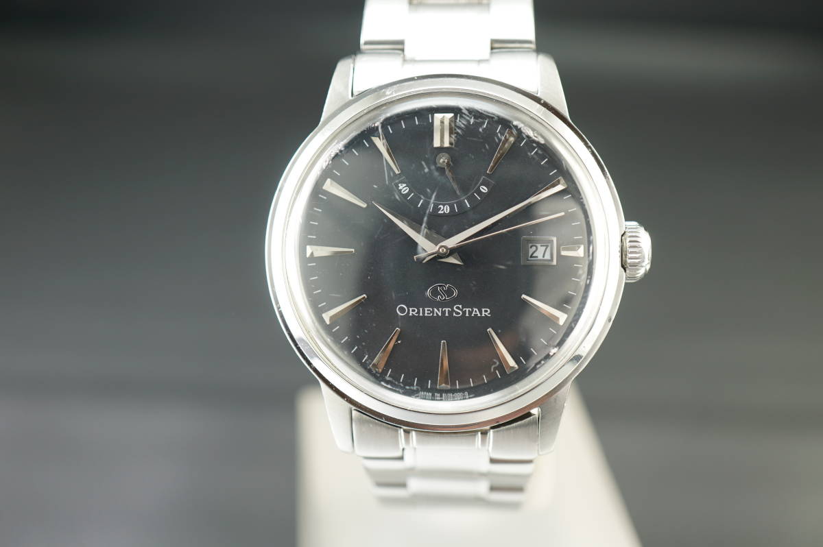 激安正規 【B1/20-2 MF98】★ORIENT 稼働品★ メンズ 自動巻 EL05-C0 パワーリザーブ STAR/オリエントスター オリエントスター