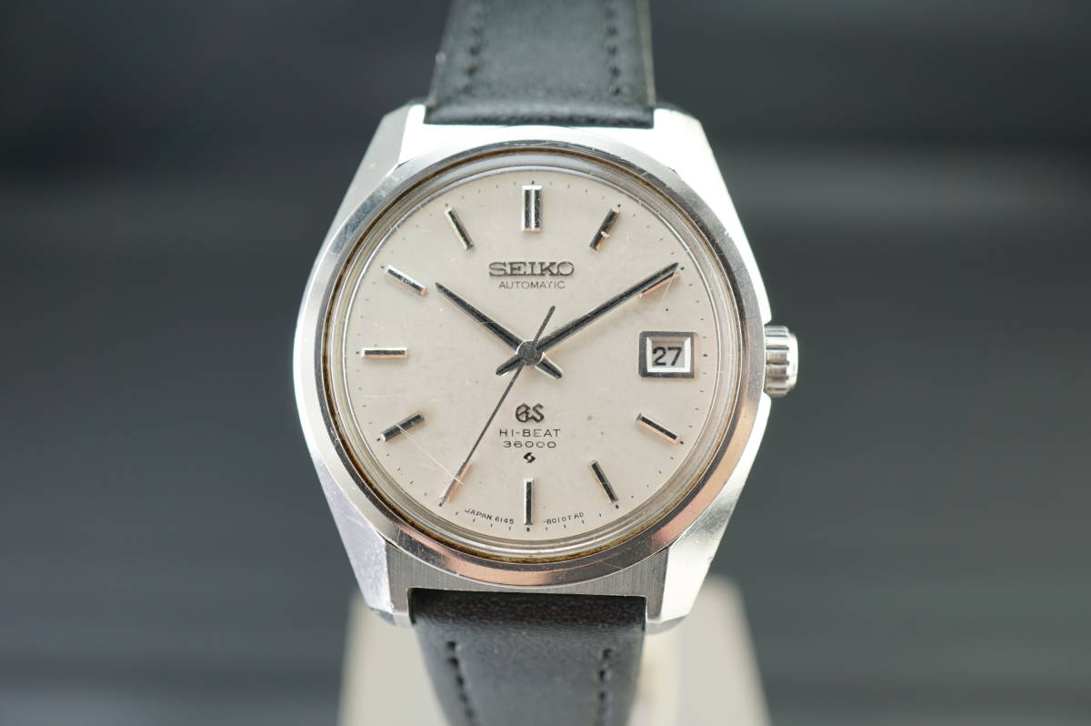 売れ筋介護用品も! 【B1/20-27 MA03】★SEIKO/セイコー GS/グランドセイコー GSメダリオン 6145-8000 自動巻 メンズ 稼働品★ グランドセイコー