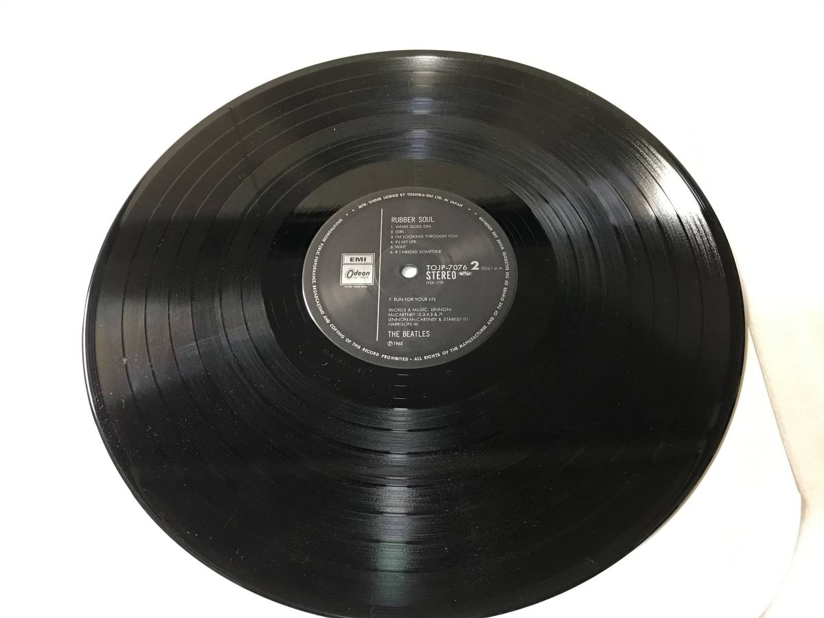 The Beatles/TOJP-7076/限定盤/Rubber Soul/1992/販促パンフレット付き_画像6