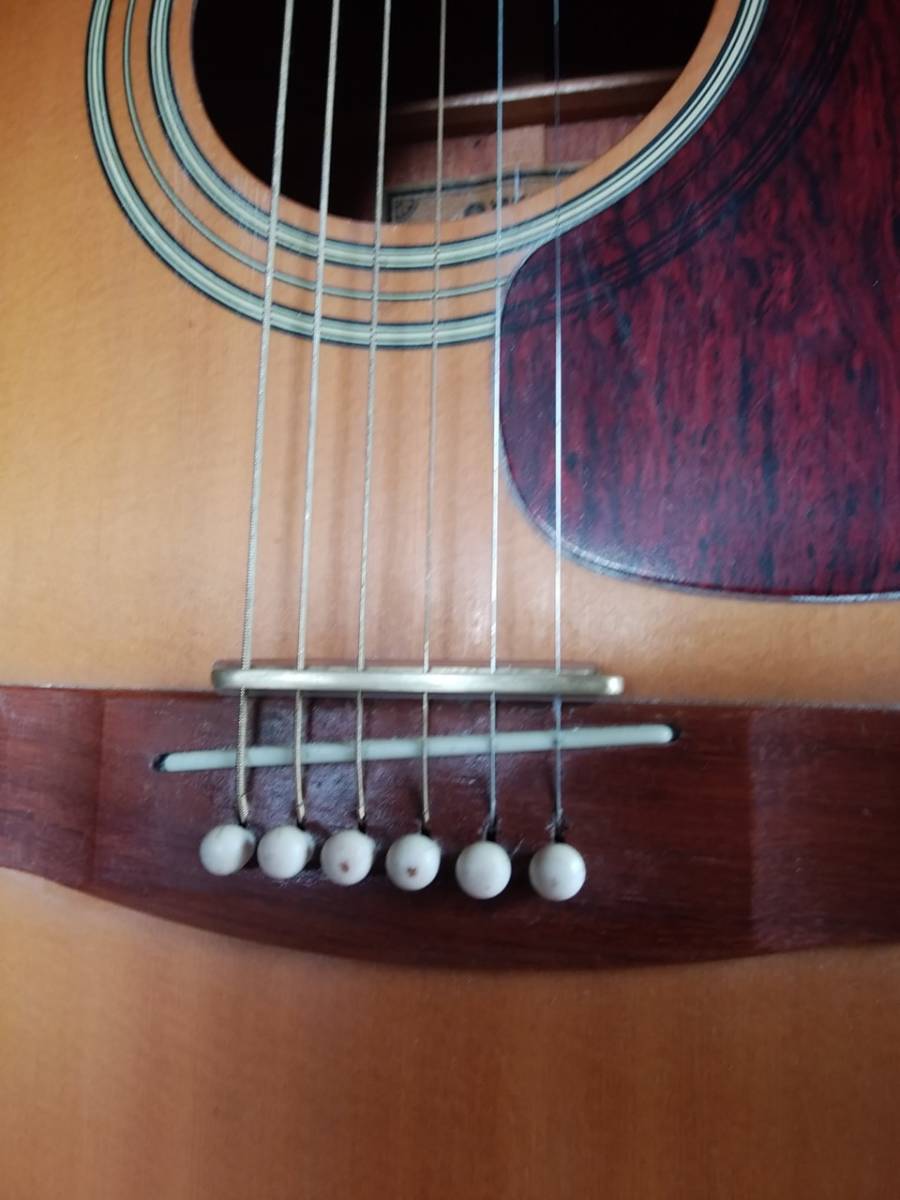※ギター用ミュート_装着：上金属をブリッジと並行に細工する。