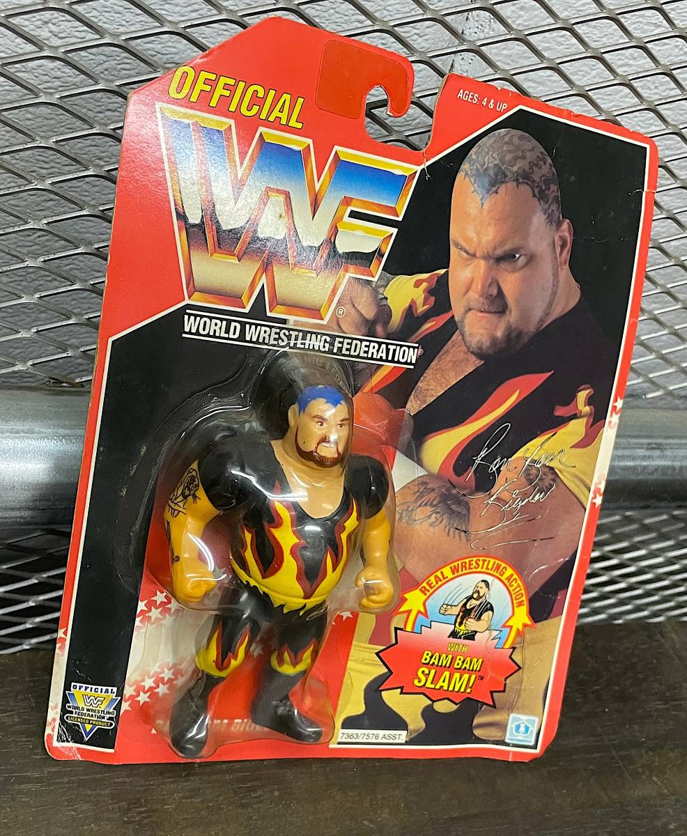 即決 レア ハズブロ HASBRO WWF フィギュア バンバンビガロ 1993 レッドカード GALOOB WCW WWE ホーガンアルティメットウォリアー サベージ_画像1