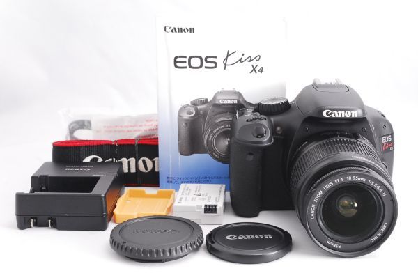キャノン Canon EOS KissX4 EF-S 18-55mm ズーム レンズセットの画像1