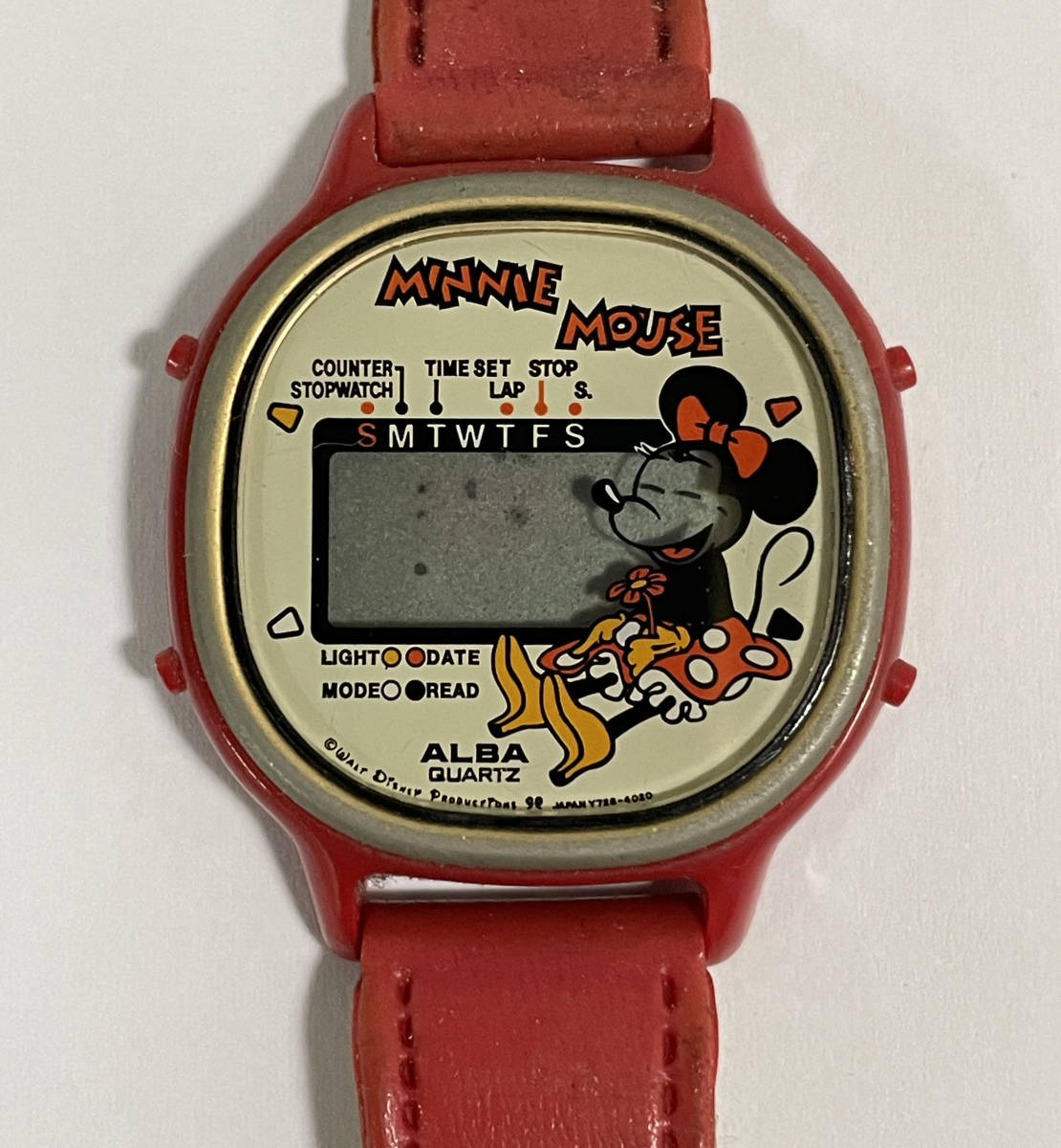 ヴィンテージ ミッキーマウス 腕時計 ALBA disneytime Y728-4000 MickeyMouse_画像3