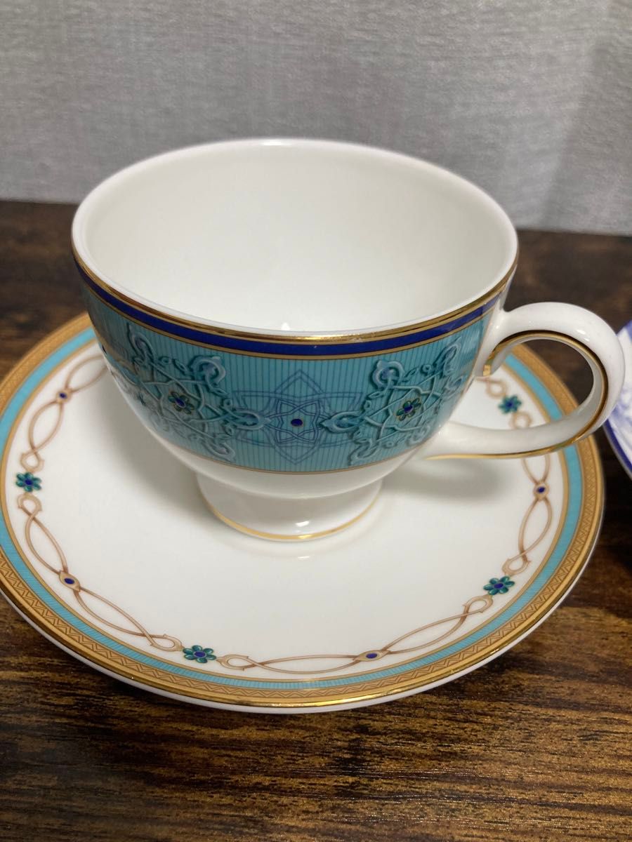 最終値下げWEDGWOOD ウェッジウッド カップ ソーサー ペア ティーカップ コーヒー