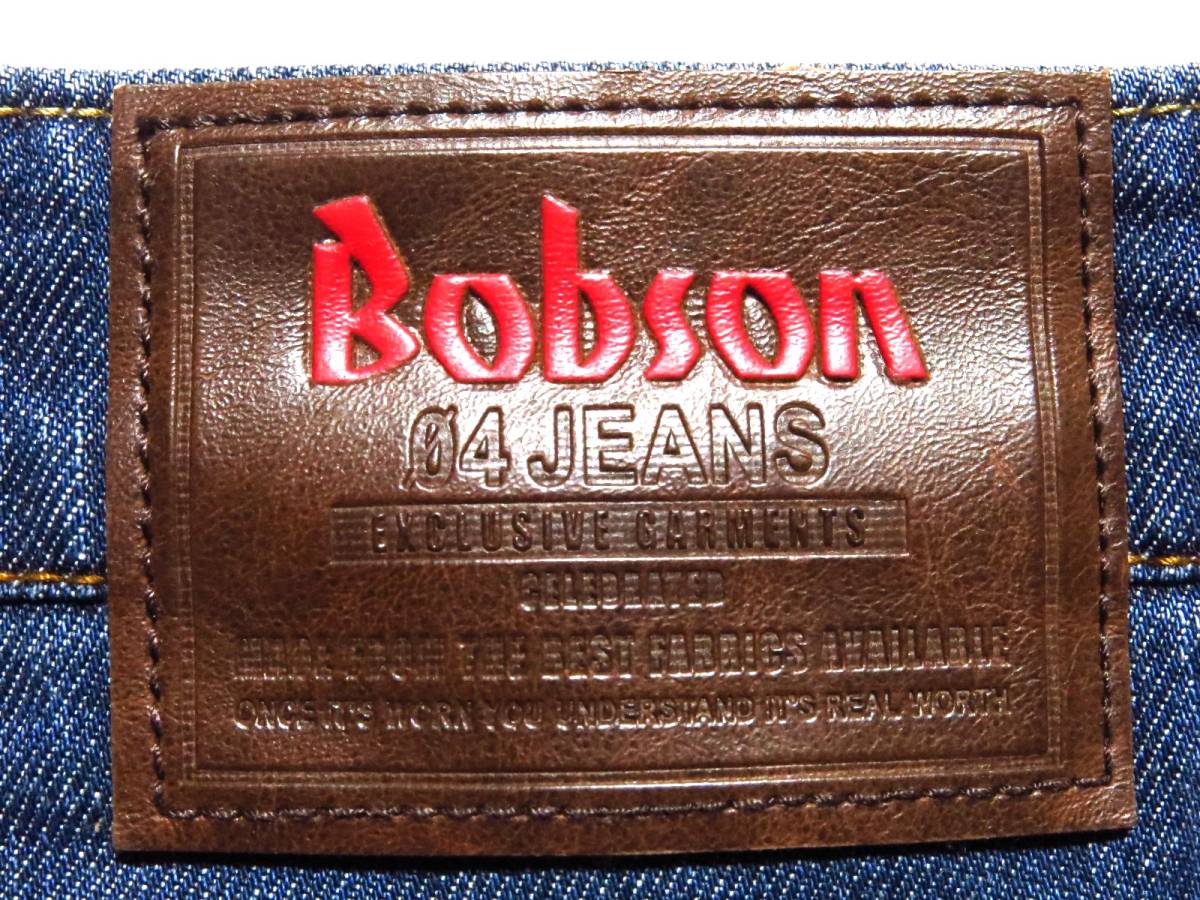 BOBSON　...　 стрейч  Denim   брюки  　 размер  32（W действительный размер   около 82cm）　　（... артикул   номер  035）