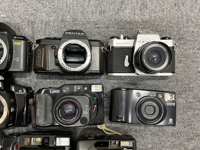 長「0117A」カメラ・レンズ 31点おまとめ PENTAX/ペンタックス Nikon/ニコン MINOLTA/ミノルタ など_画像3