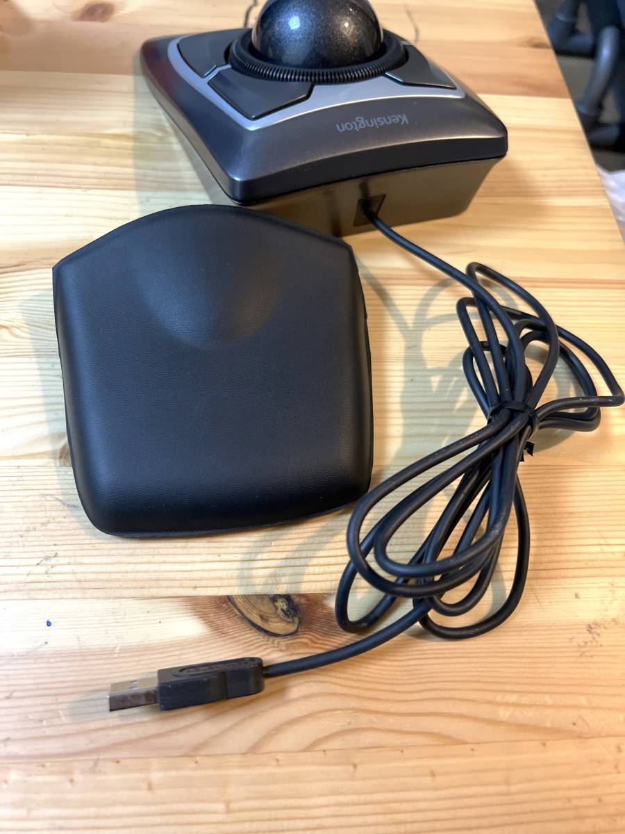 Kensington ケンジントン USB エキスパートマウス K64325 ブラック　簡易動作確認済　(一応ジャンク品)_画像6