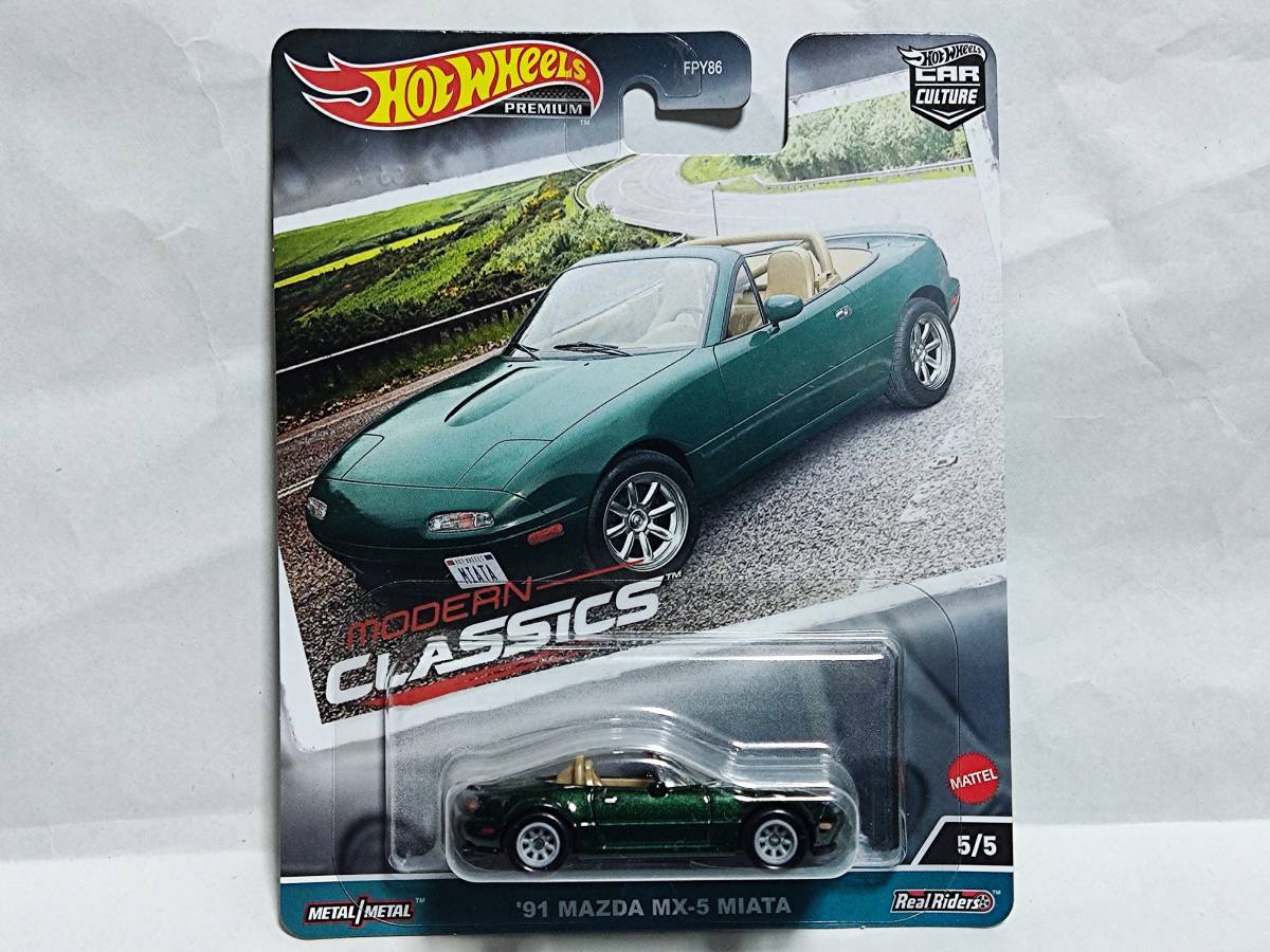 Hot Wheels MODERN CLASSICS‐'91 MAZDA MX-5 MIATA /モダン クラシックス/マツダ ミアータ/ロードスター/Car Culture/カーカルチャー_画像2