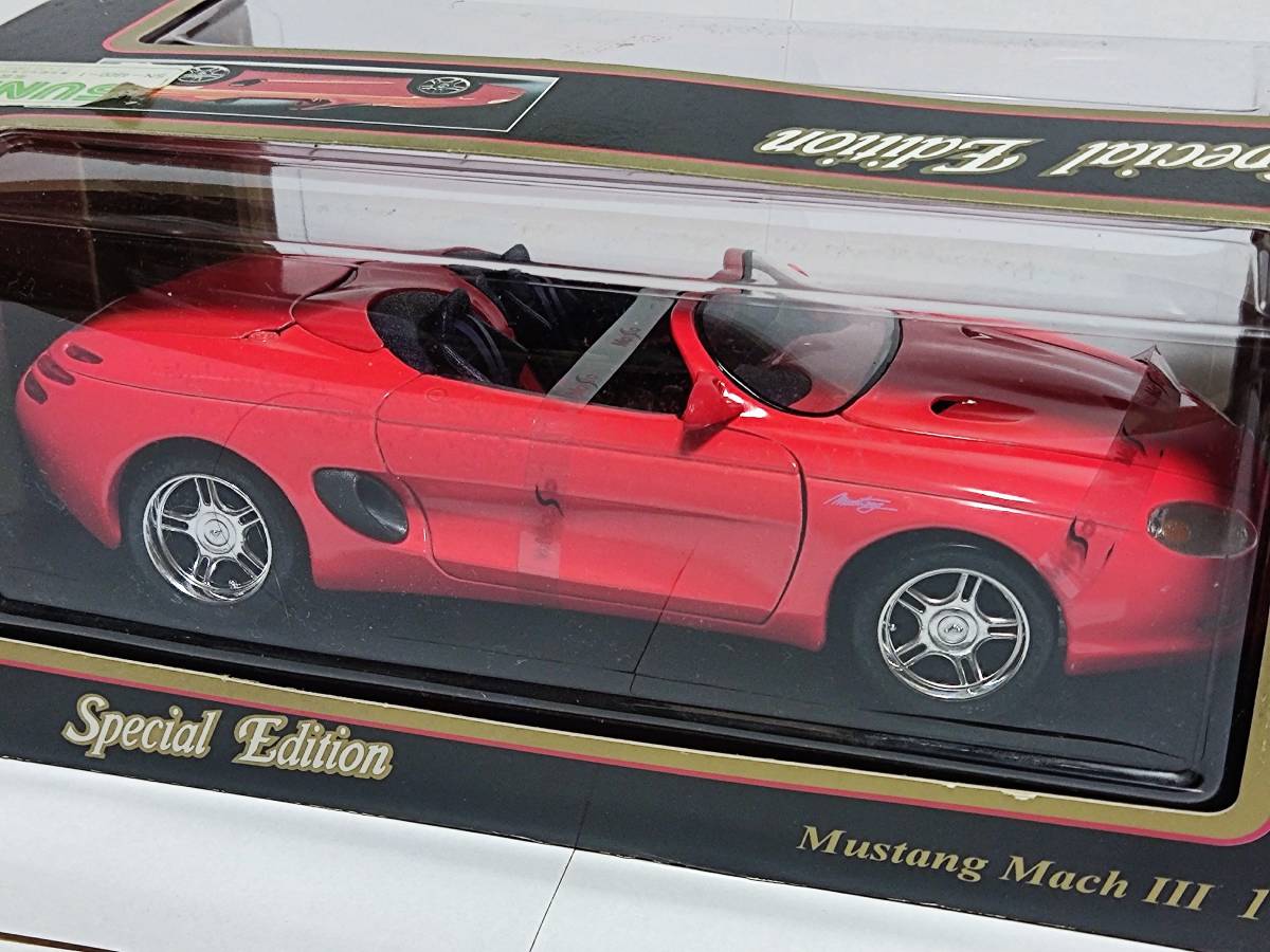 Maisto Special Edition 1/18‐MUSTANG MACH Ⅲ CONCEPT /マイスト/マスタング マッハ3/コンセプトカー/Roadster/ロードスター_画像6