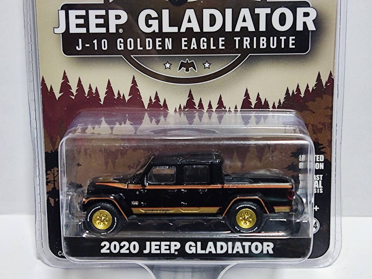 GREENLIGHT 1/64-JEEP GLADIATOR J-10 GOLDEN EAGLE TRIBUTE /グリーンライト/ジープ グラディエーター ゴールデン・イーグル/SUV/Trucks_画像1