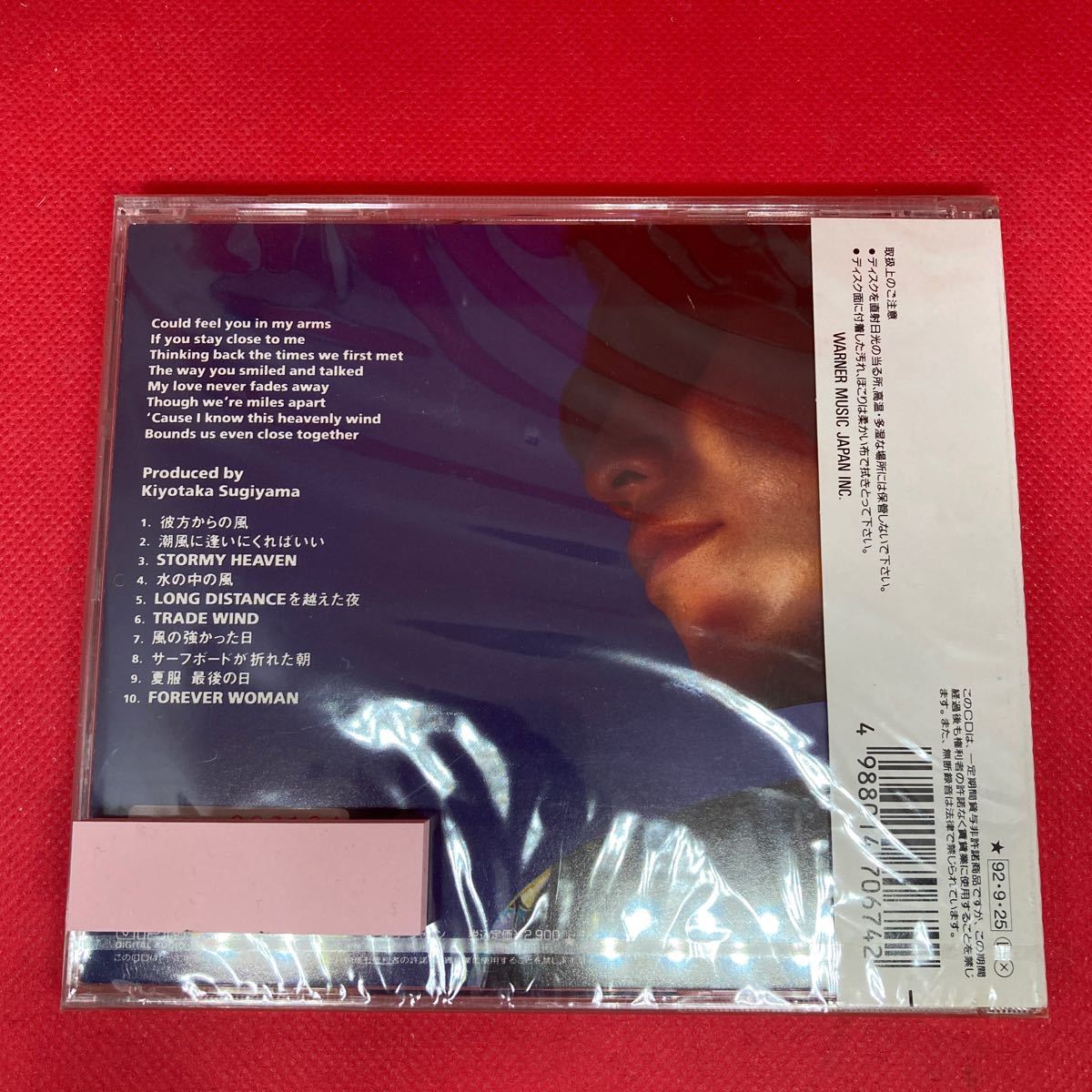 新品未開封 /杉山清貴 / 彼方からの風 / 見本盤 CD_画像2